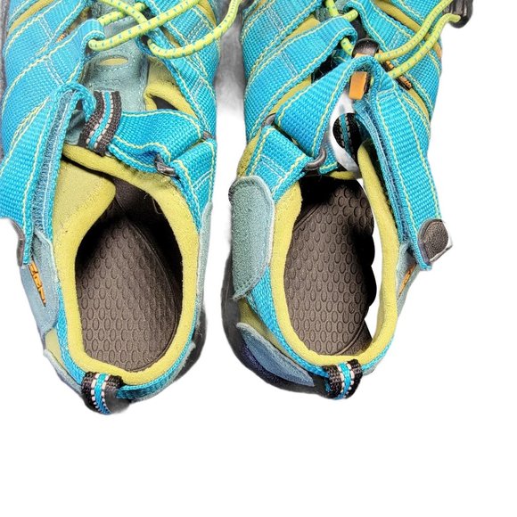 Keen Newport H2 Waterproof Hiking Sandals Blue/ Green Youth Size 3 - 1006545 - Picture 7 of 9